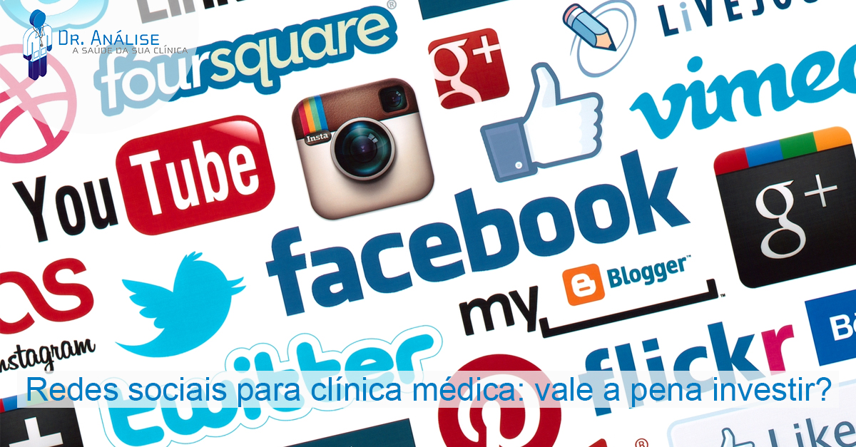 redes sociais para clínica médica